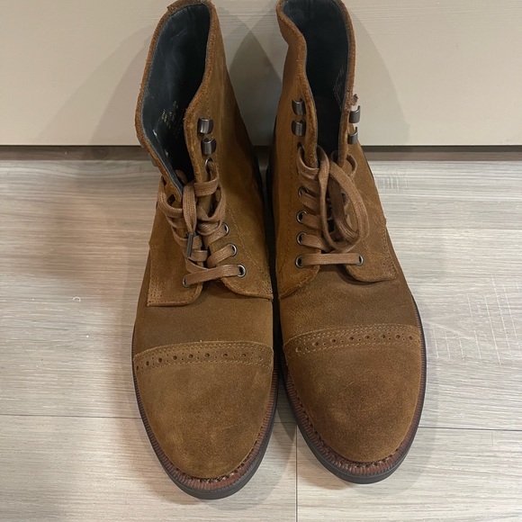 Coach Bleecker Cap Toe Boot Toffee - Picture 6 of 7